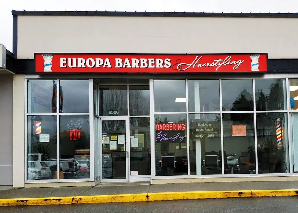 EUROPA BARBERS — Barber shop in Burnaby